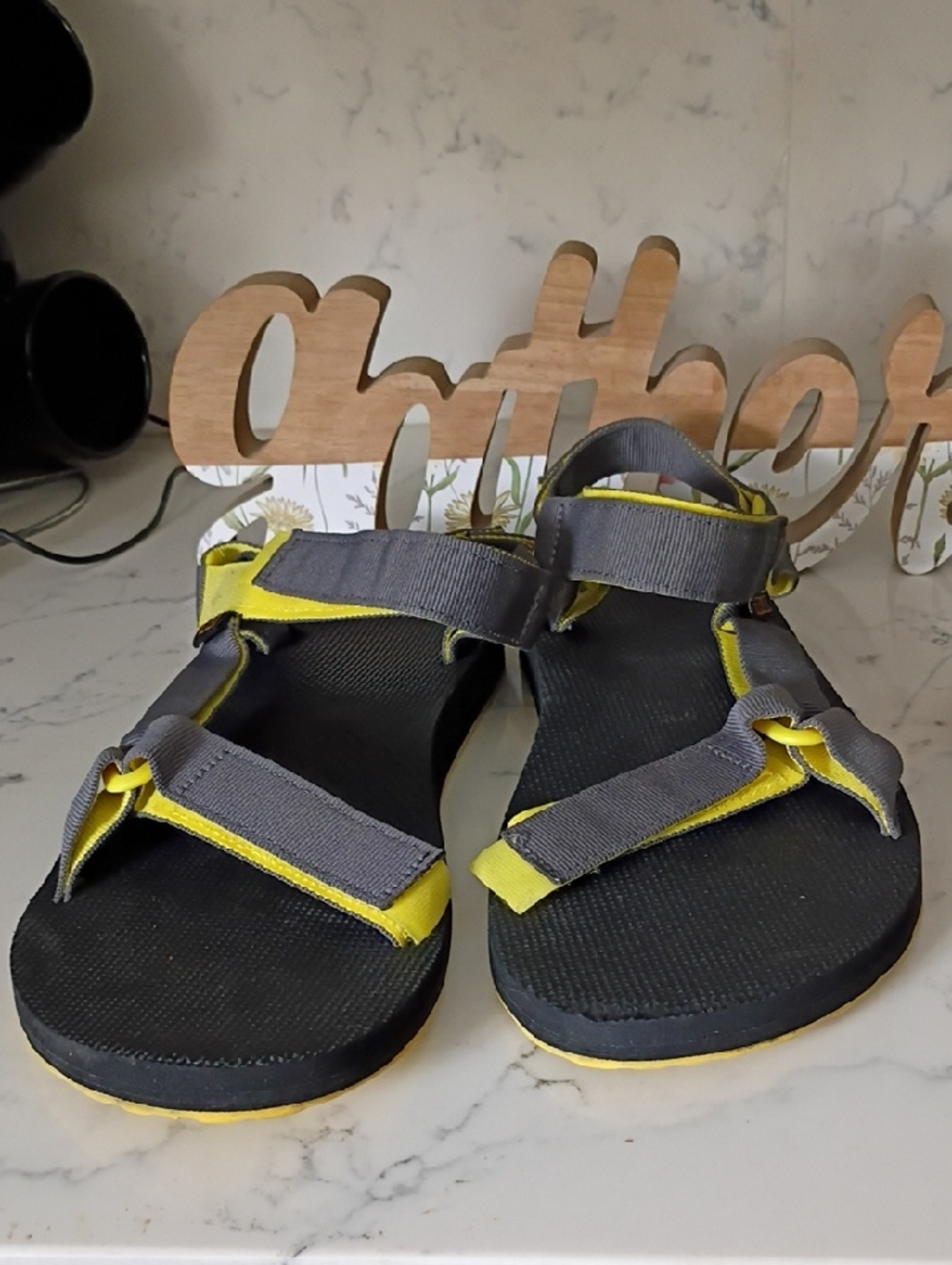 TEVA SANDALS WITH VELCRO MEN'S